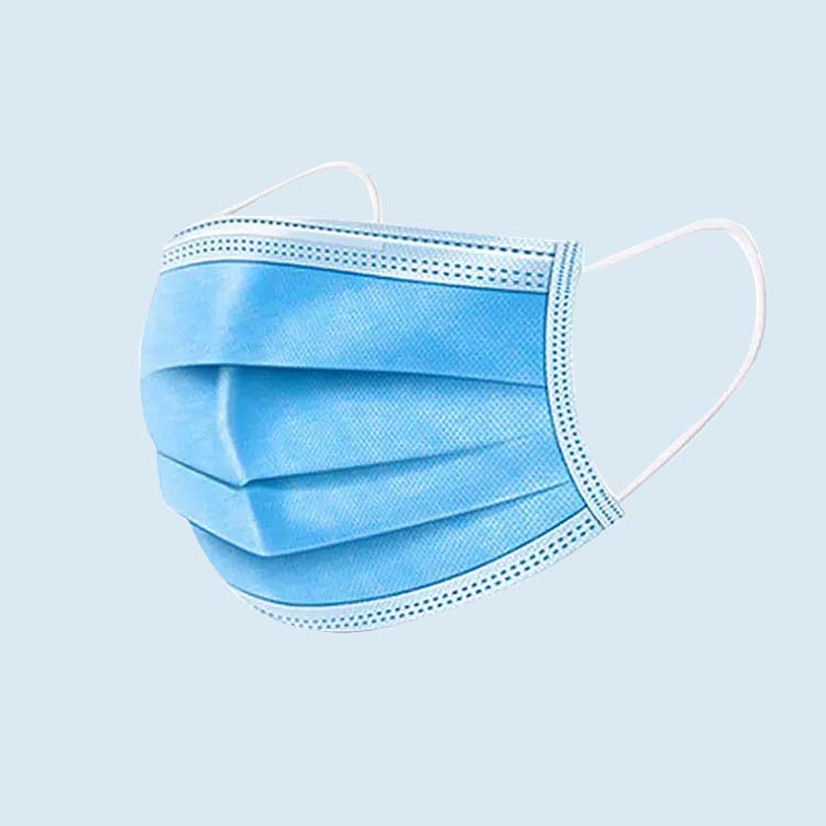 Hvordan skelnes fronten og bagsiden af ​​masken?